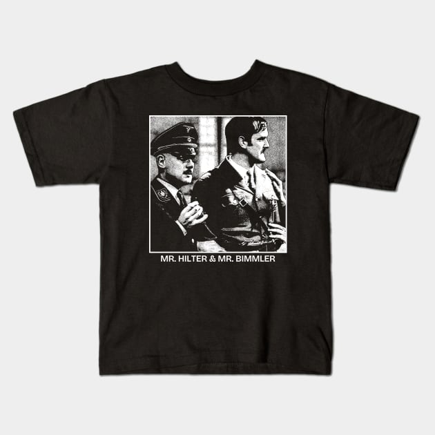 Mr. Hilter & Mr. Bimmler Kids T-Shirt by Zen Cosmos Official